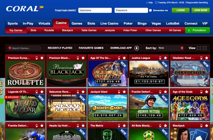 party casino online